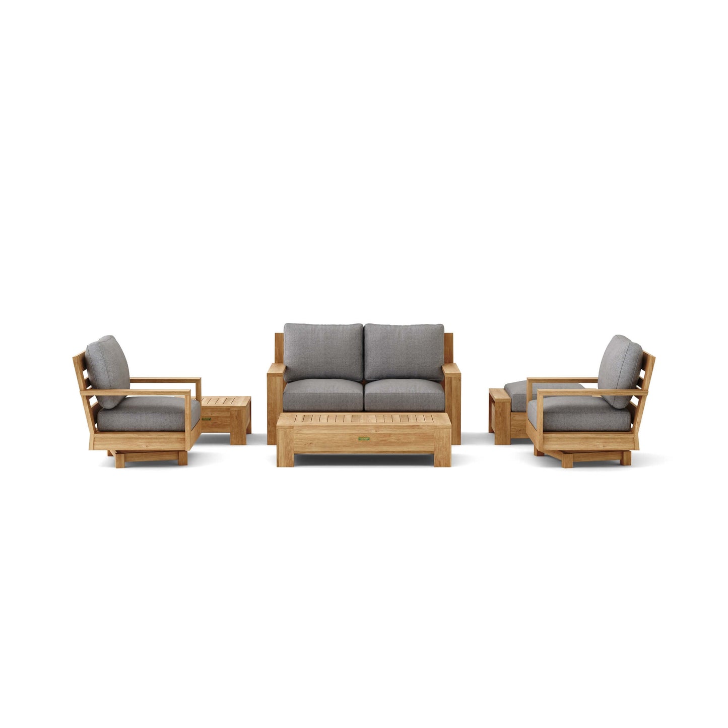 Set-525 6-Pc Madera Deep Seating
