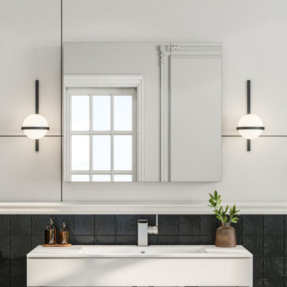 Eviva Lazy Mirror Medicine Cabinet with No Light