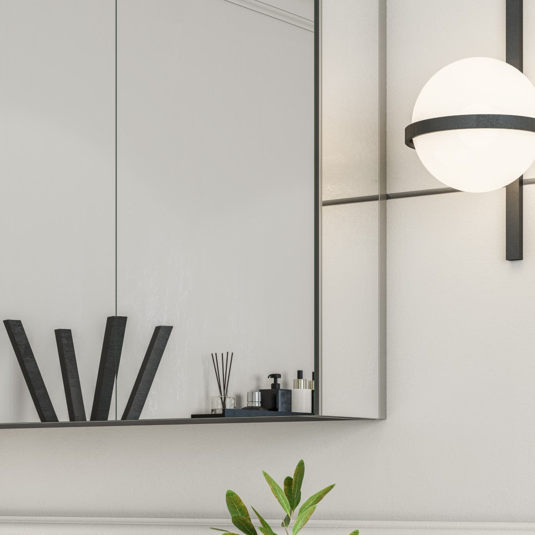 Eviva Lazy Mirror Medicine Cabinet with No Light