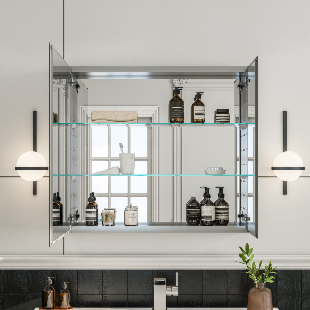 Eviva Lazy Mirror Medicine Cabinet with No Light