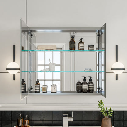 Eviva Lazy Mirror Medicine Cabinet with No Light