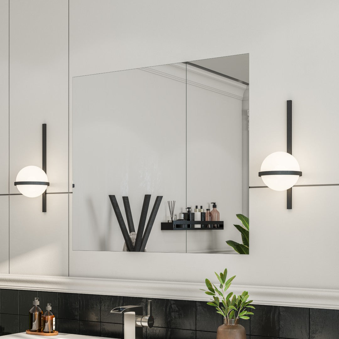 Eviva Lazy Mirror Medicine Cabinet with No Light