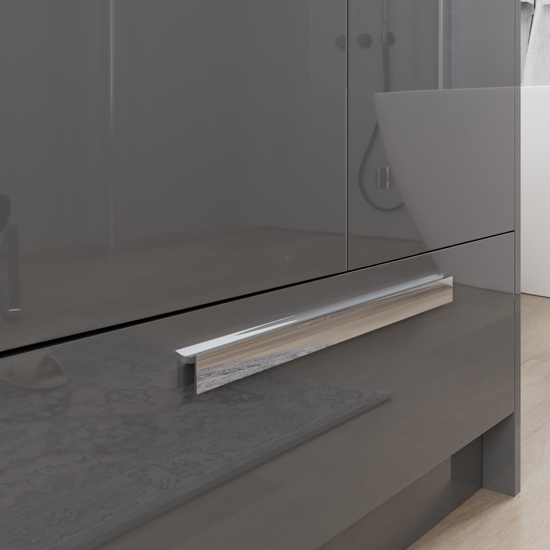 Eviva Lugano Bath Vanity with Acrylic Top and Integrated Sink (24"-84")