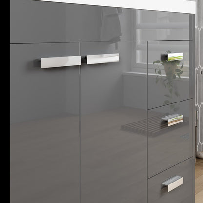 Eviva Lugano Bath Vanity with Acrylic Top and Integrated Sink (24"-84")