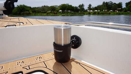E-Sea Cup Adjustable-Suction Mounted Adjustable Angle Cup Holder-Black