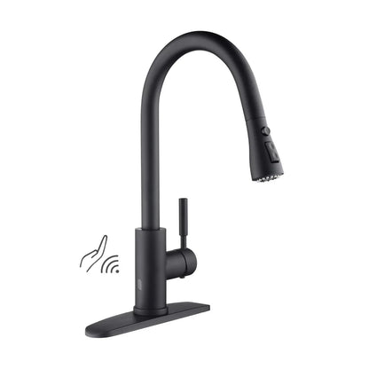 Value Collection - Single Handle Pull Down Kitchen Faucet With Touch Sensor - F102-S