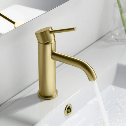 Single-Handle Bathroom Sink Faucet w/ Pop-Up Drain – Value Collection (F201)