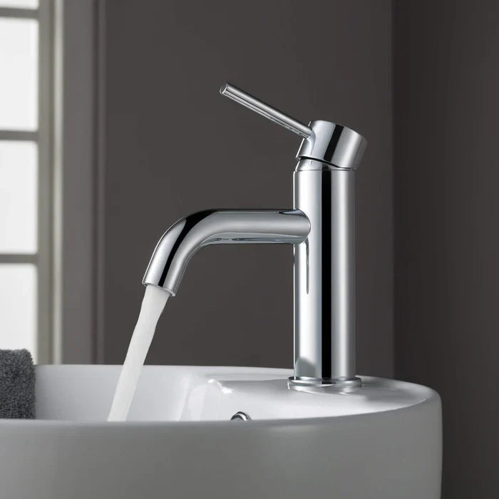 Single-Handle Bathroom Sink Faucet w/ Pop-Up Drain – Value Collection (F201)