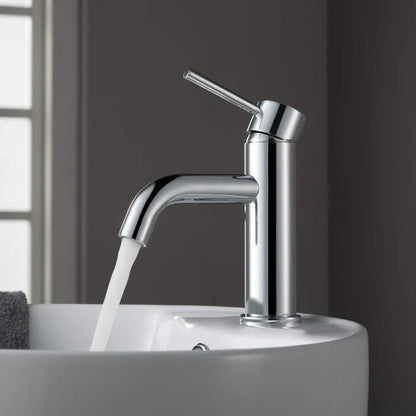 Single-Handle Bathroom Sink Faucet w/ Pop-Up Drain – Value Collection (F201)