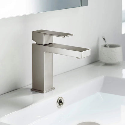 Value Collection - Single Handle Bathroom Vanity Sink Faucet with Pop Up Drain - F202