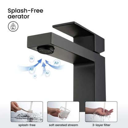 Value Collection - Single Handle Bathroom Vanity Sink Faucet with Pop Up Drain - F202