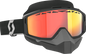 SCOTT Split OTG Snow Goggle - Light Sensitive - Black/White - Red Chrome 285542-1007341