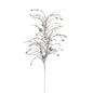 42" Silver Glittered Ball Spray