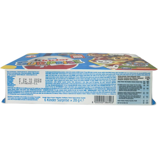 Kinder Surprise Toys Smurfs Edition - Collectible Chocolate Treats with Fun Toy Surprises