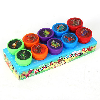 10 Pcs Toy Stamp Set