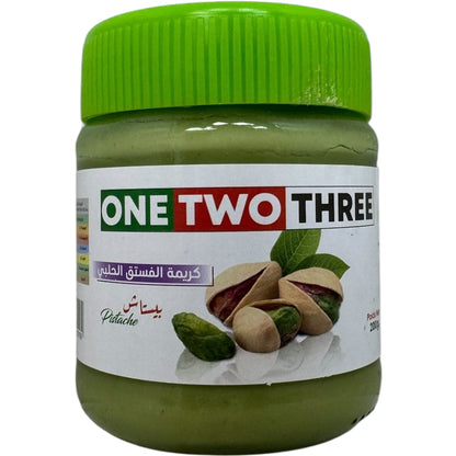 One Two Three Premium Algerian Pistachio Paste - Nutritious, Flavorful, Versatile Ingredient
