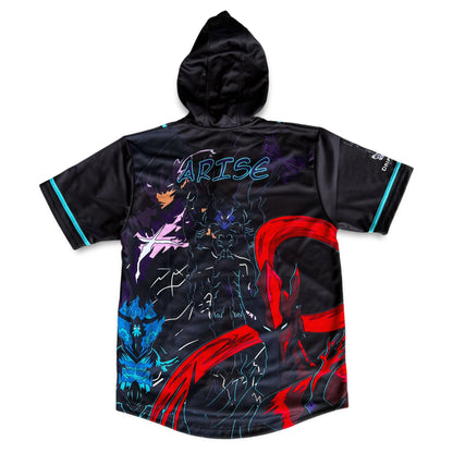 Arise - Hooded Baseball Jersey