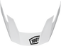 100% Altis Visor - White 89029-00005