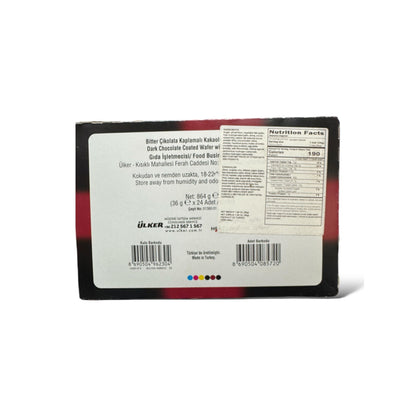 UlkER 3-Layer Chocolate Wafer Bars - Perfectly Crunchy Snack with Rich Cocoa Flavor