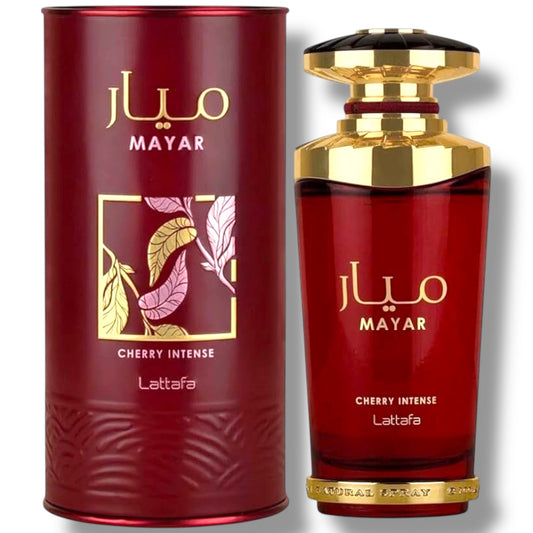 Latafa Perfume Mayar Red - Enchanting Fragrance for Men, Long-lasting Scent, Elegant Design