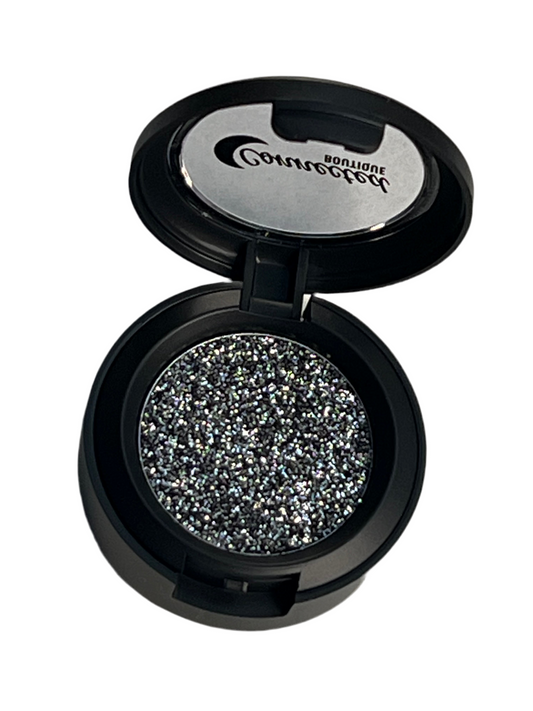 Meteorite Black Glitter Eyeshadow – Edgy Sparkle