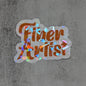 Fiber Artist Die-Cut Sticker Decal
