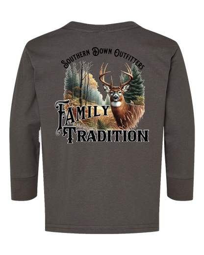 Family Tradition Youth LS Tee