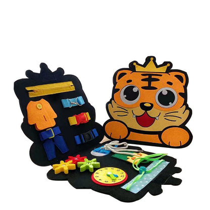 Montessori Felt Learning Board