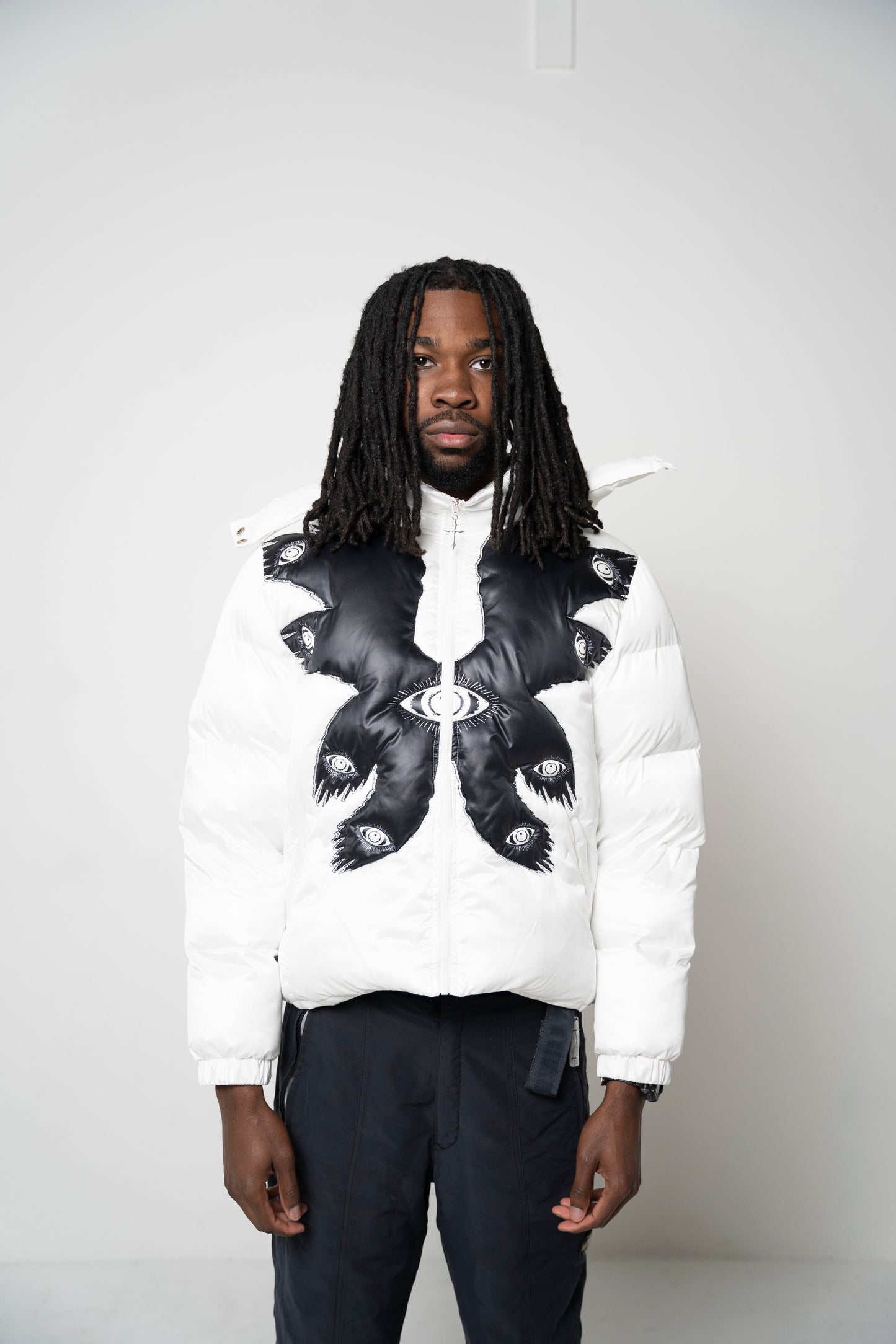 -Seraphim Angel Puffer White Longsleeve