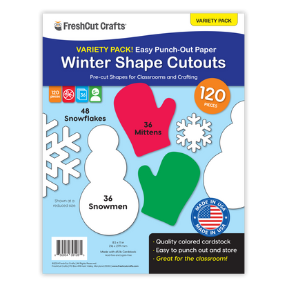 Winter Shape Cutouts