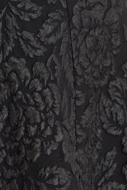 FEMME FATALE JACQUARD WOVEN MIDI DRESS
