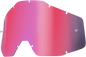 100% Accuri/Strata/Racecraft Lens - Pink Smoke Mirror 51002-016-02