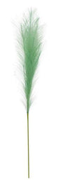 38"L FABRIC GRASS PLUME SPRAY-Mint Green