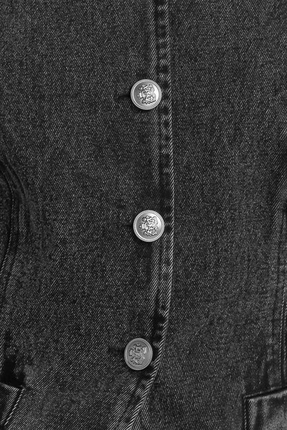 GRAPHITE MUSE DENIM JACKET