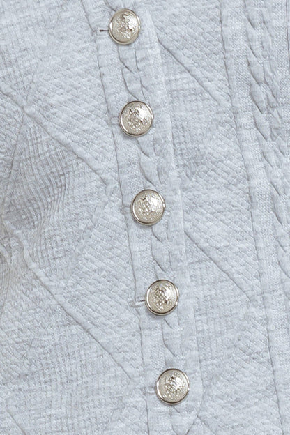 CITY RIVETS KNIT VEST