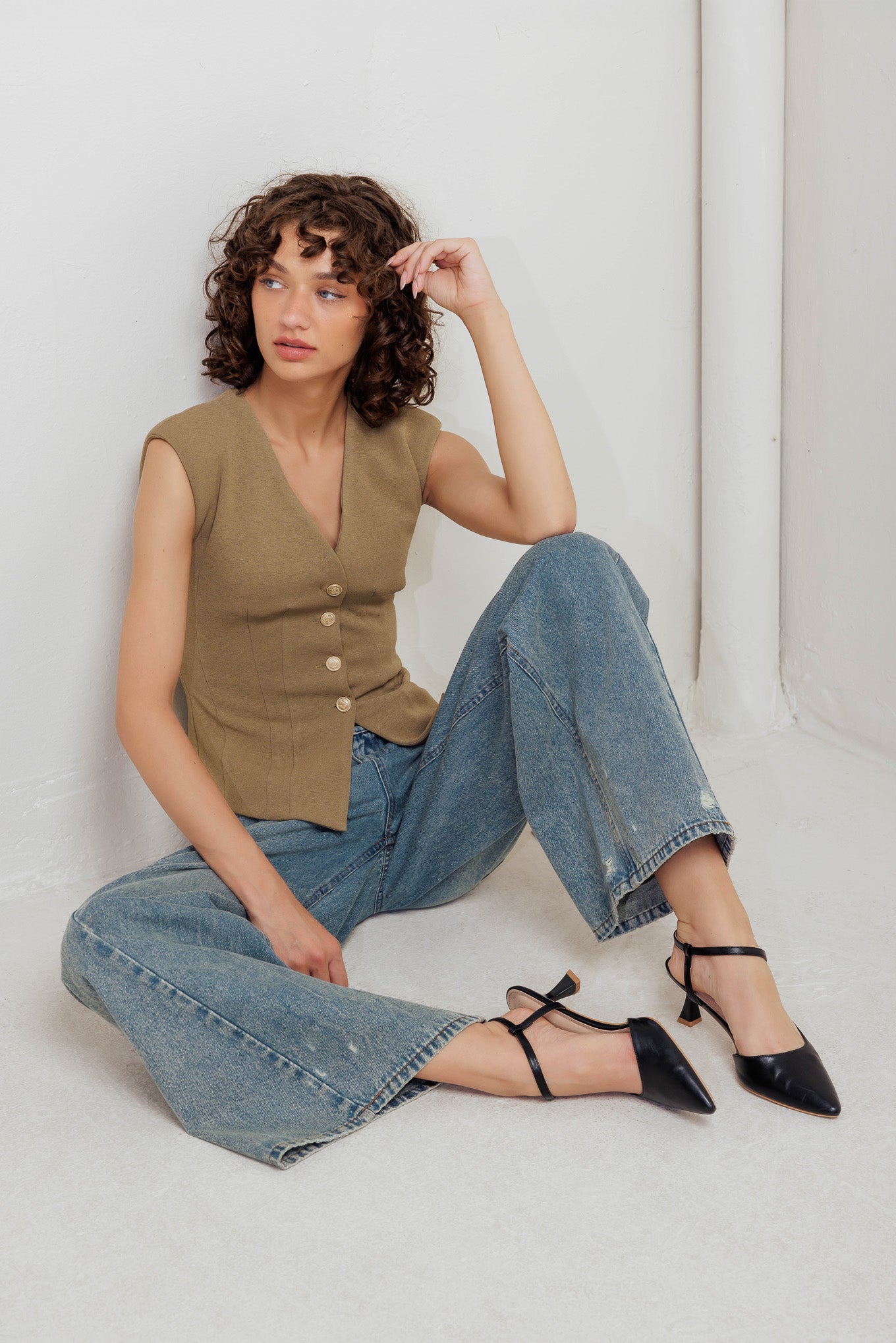 RUNWAY TO REALWAY WOVEN VEST