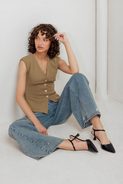 RUNWAY TO REALWAY WOVEN VEST