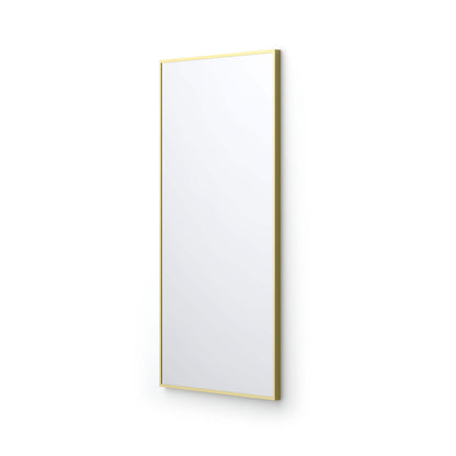 18" x 36" Metal Frame Shatterproof Wall Mount Mirror