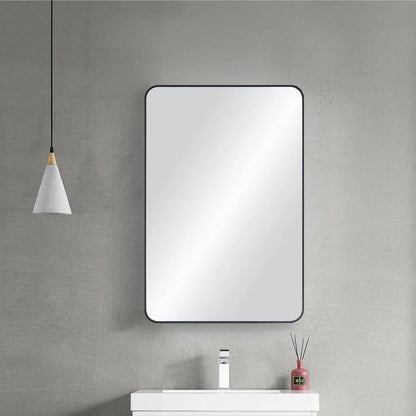 24" x 36" Shatterproof Wall Mount Metal Frame Mirror - FM2-2436