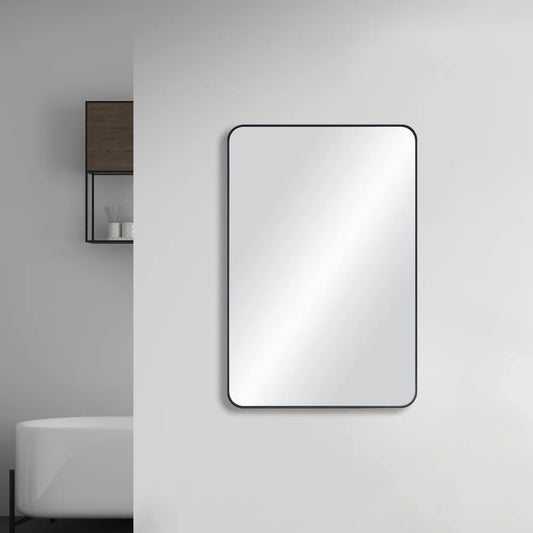 24" x 36" Shatterproof Wall Mount Metal Frame Mirror - FM2-2436