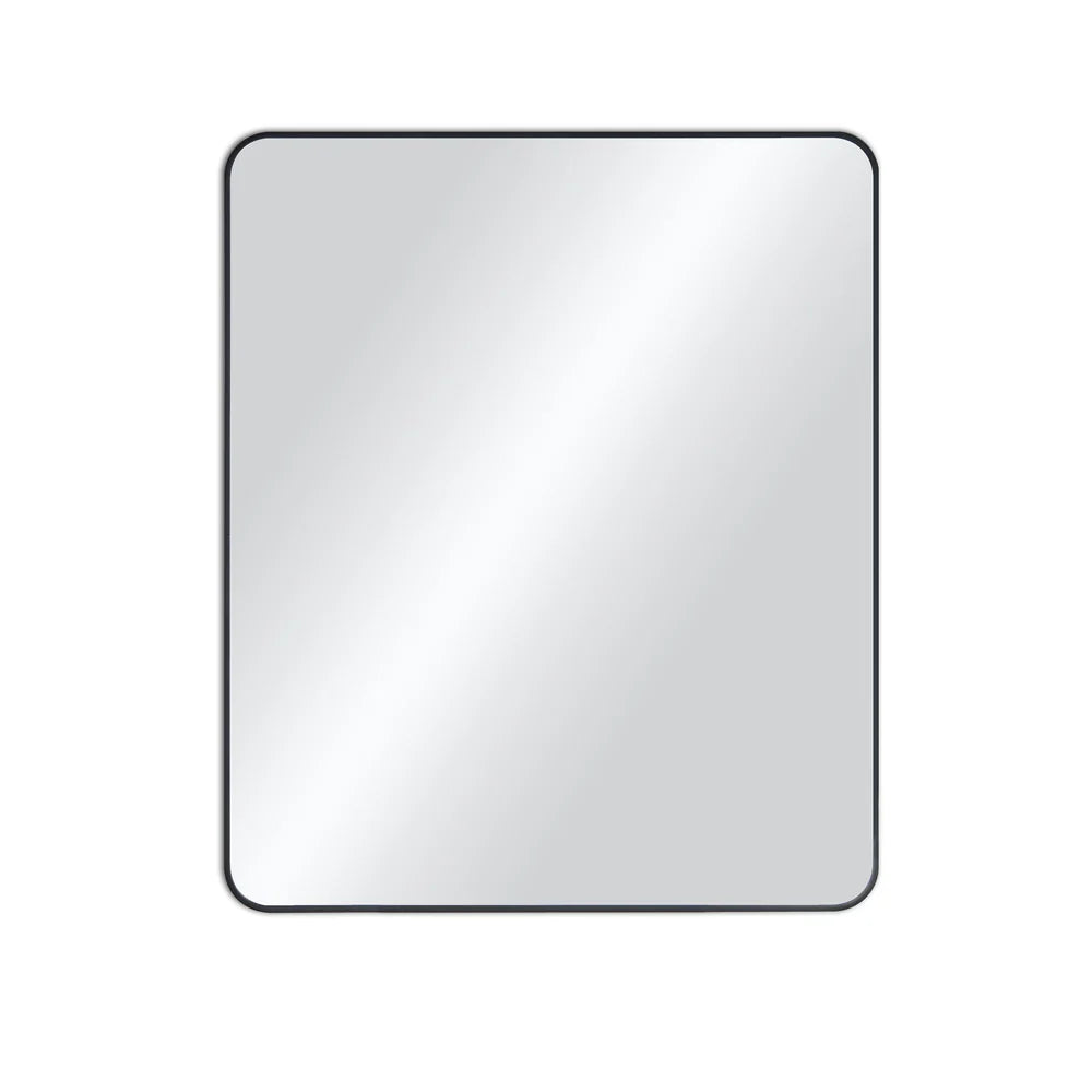 30" x 36" Shatterproof Wall Mount Metal Frame Mirror - FM2-3036