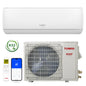 Finnmark 12000 BTU WiFi Ductless Mini Split AC with Heat Pump, 115V/230V (R32)