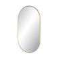 20" x 36" Metal Frame Shatterproof Wall Mount Mirror