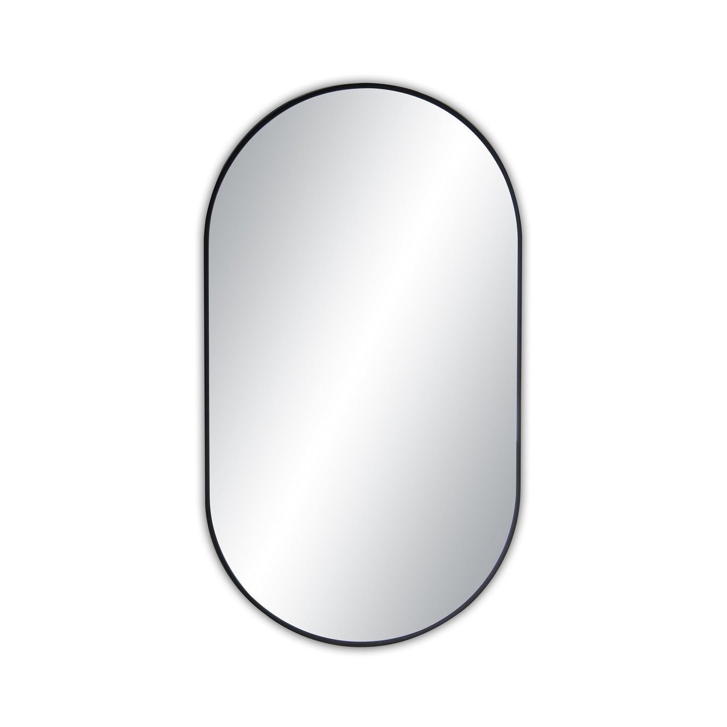 20" x 36" Metal Frame Shatterproof Wall Mount Mirror