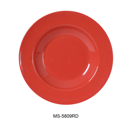 Yanco MS-5809RD Mile Stone Pasta Bowl