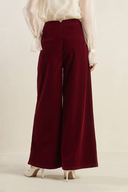COY CHARM VELVET PANTS