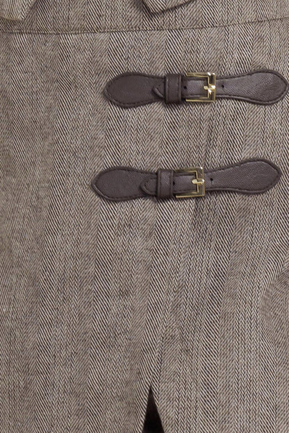 TAILORED COOL WOVEN SKORT