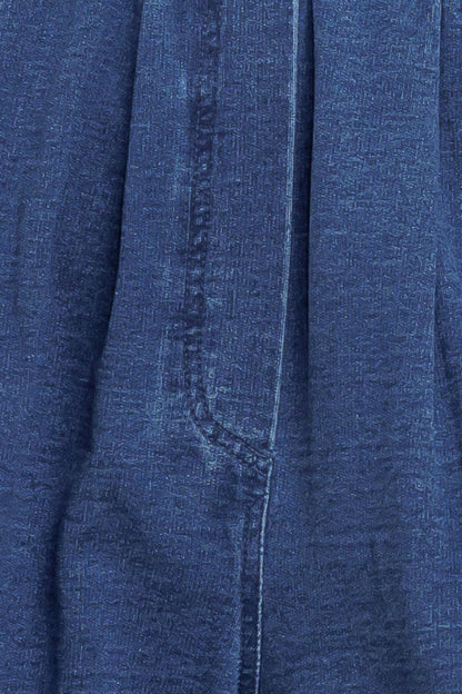 URBAN INDIGO FRENCH TERRY DENIM PANTS