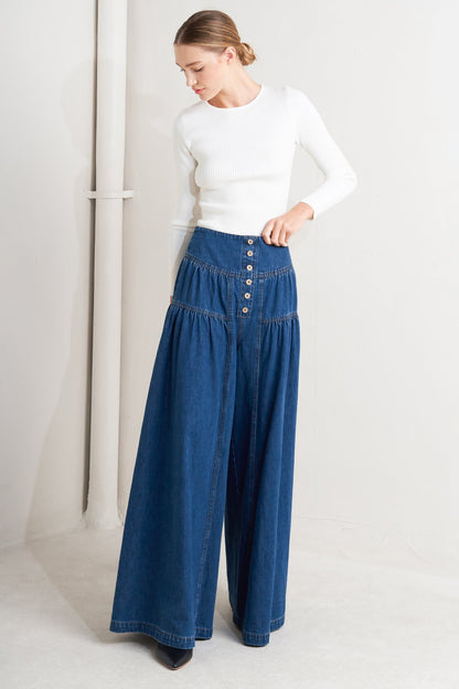 SKYLINE SWAY INDIGO DENIM PANTS