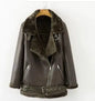Winter Women's European Style Plus Size Thick Jacket